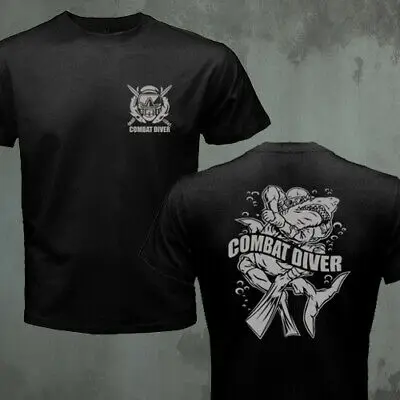 T shirt Man US Military Combat Diver Special Forces