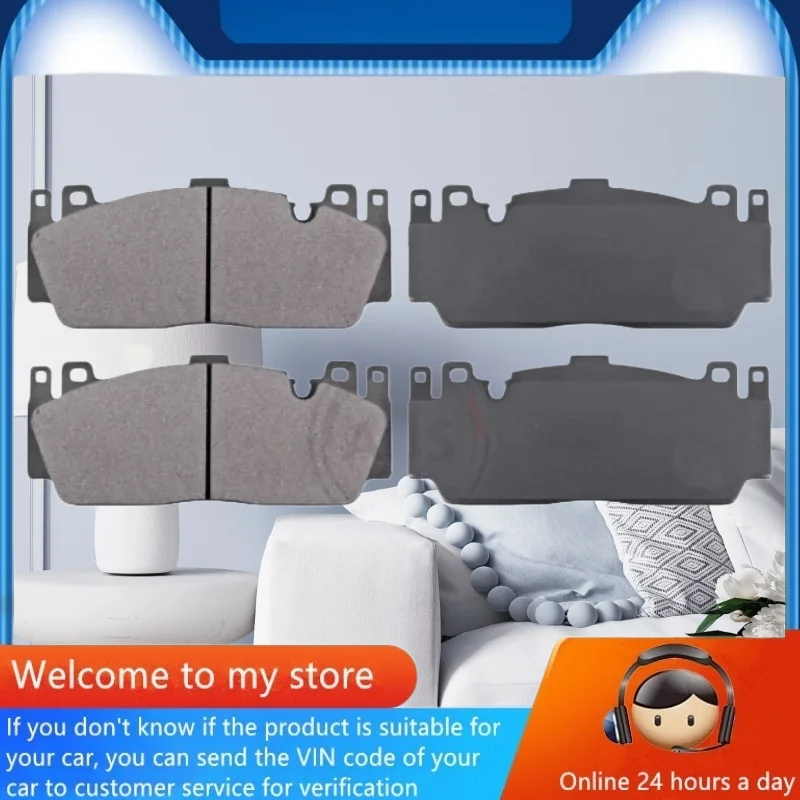 

Передние тормозные колодки для BMW M5(F10) M6(F06 F13) X5 M(F85 F86) 34112284369 34112284370 34112284465 34112284869 34112284970/ -60052