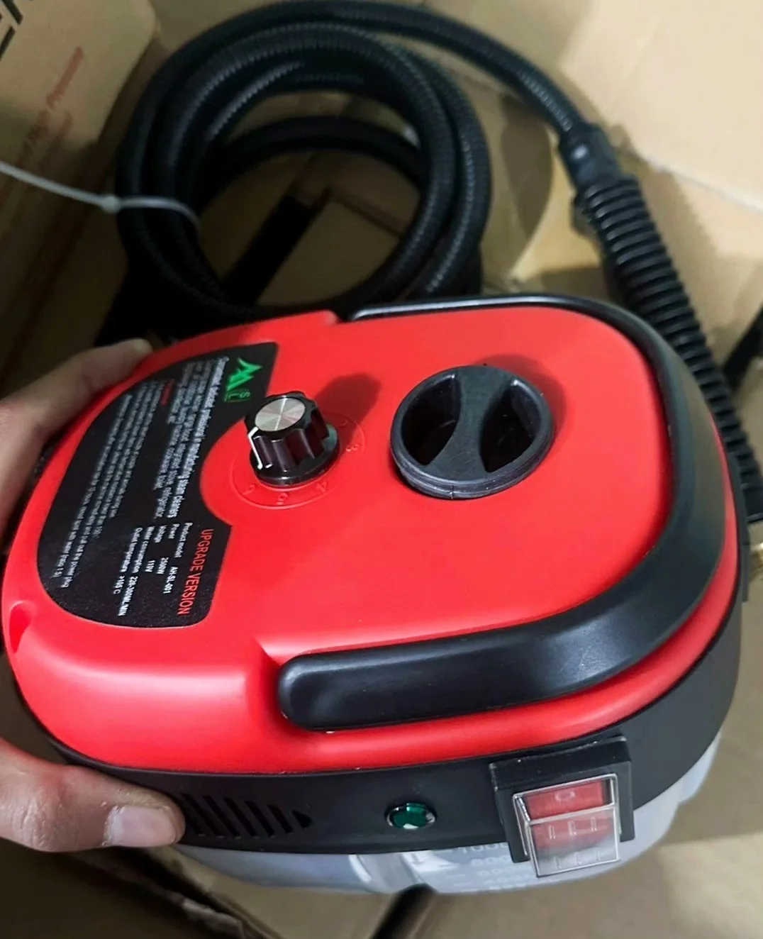 

220 В/110 В, 2500 Вт, пароочиститель высокой температуры и высокого давления, бытовая маленькая чистящая машина, 1200 мл