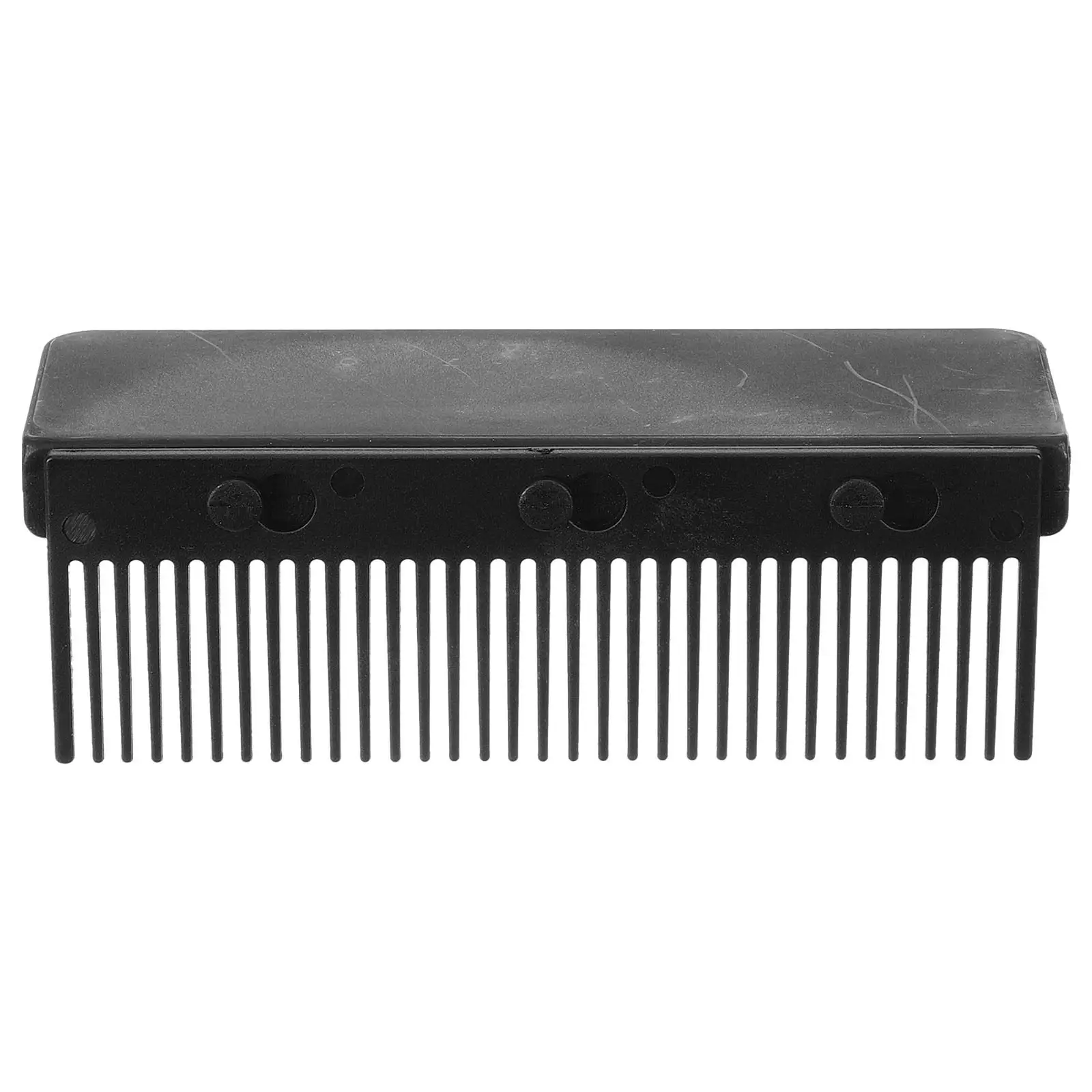 

Straighten Comb Portable for Flat Ironing Hair Attachment Straightening Straightener ABS Knotless