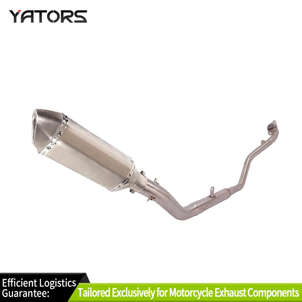 Exhaust Systems For CF-Moto 300SS 300SR 300NK 250NK Full System Exhaust Tips Front Header Pipe Exhausts Pipes