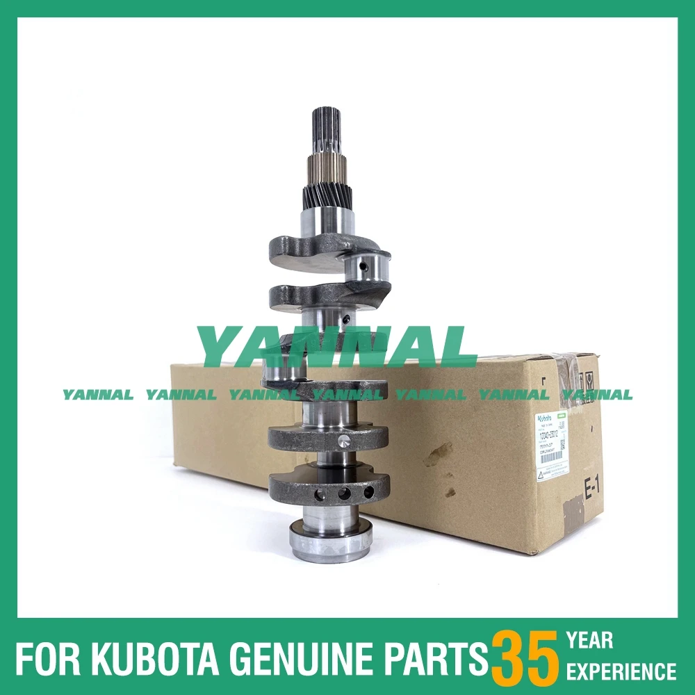 New D1305 1J040-23012 For Kubota Genuine Crankshaft