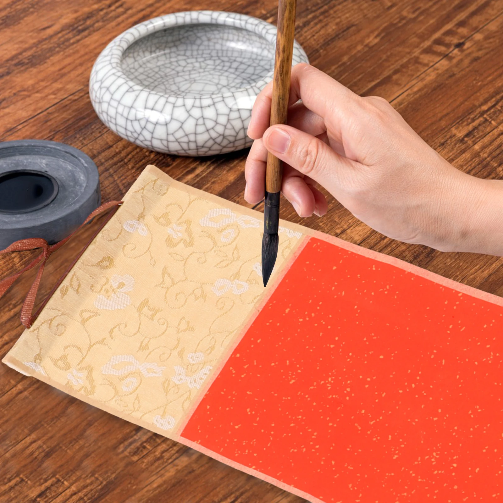 

Scroll for Painting and Calligraphy Practice Blank Paper Sheet Wear-Resistant Material Ideal for Home Art Display