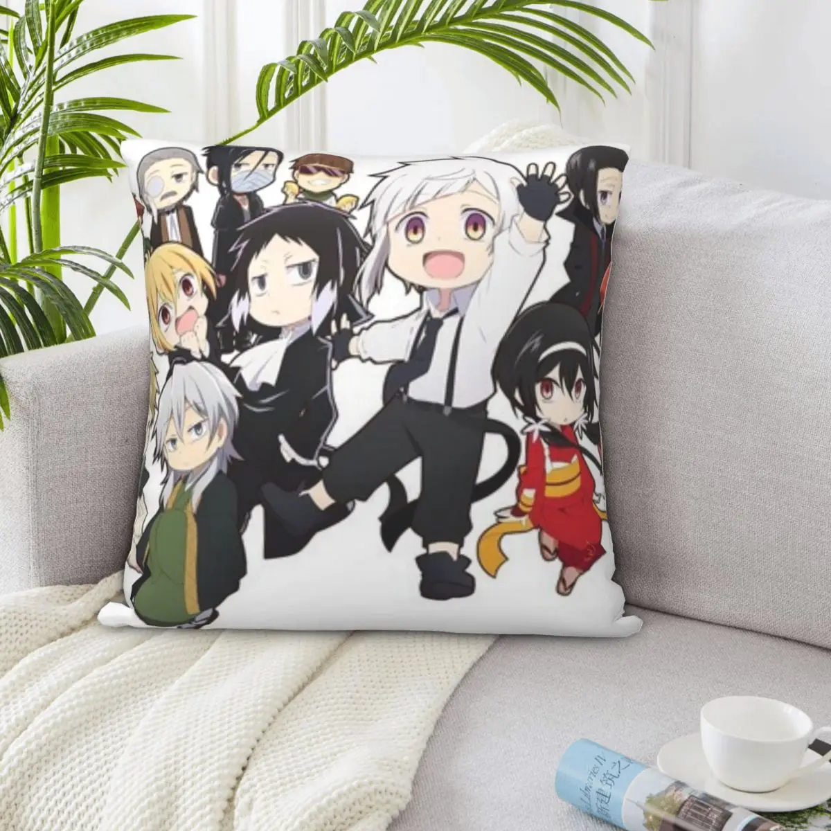 

Bungo Stray Dogs Cartoon 00509 Pillowcase Cushions Cover Sleeping Pillows Dakimakura Pillow Case Pillow Cover