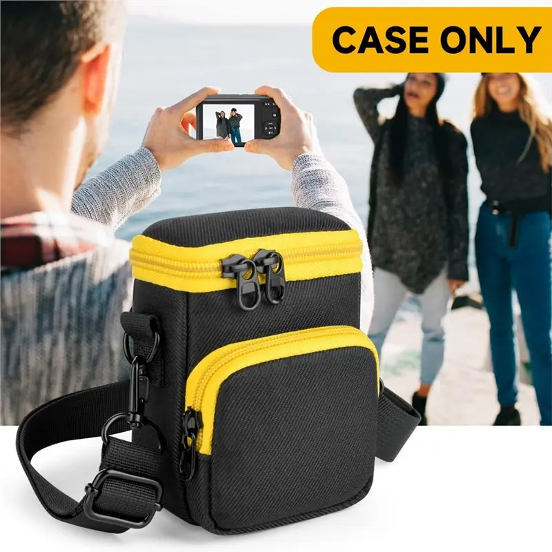 Hot Selling-For Kodak Pixpro FZ55/FZ45/FZ53 Compact Digital Camera Travel Case- Carrying Storage Bag(Friendly Zoom)(Case Only),F