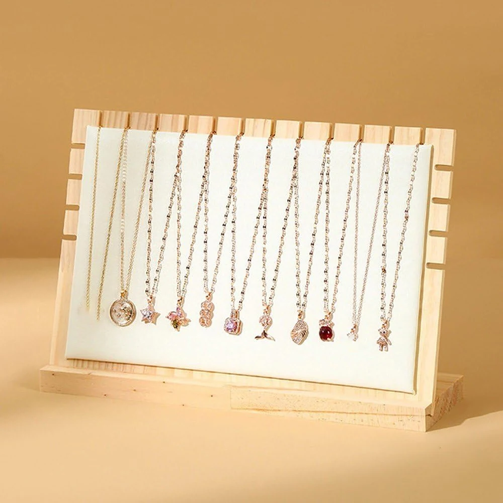 Necklace Display Stand Organizer Jewelry Bracelet Chain Necklace Holder Accessories Exhibit Necklaces Multifunctional