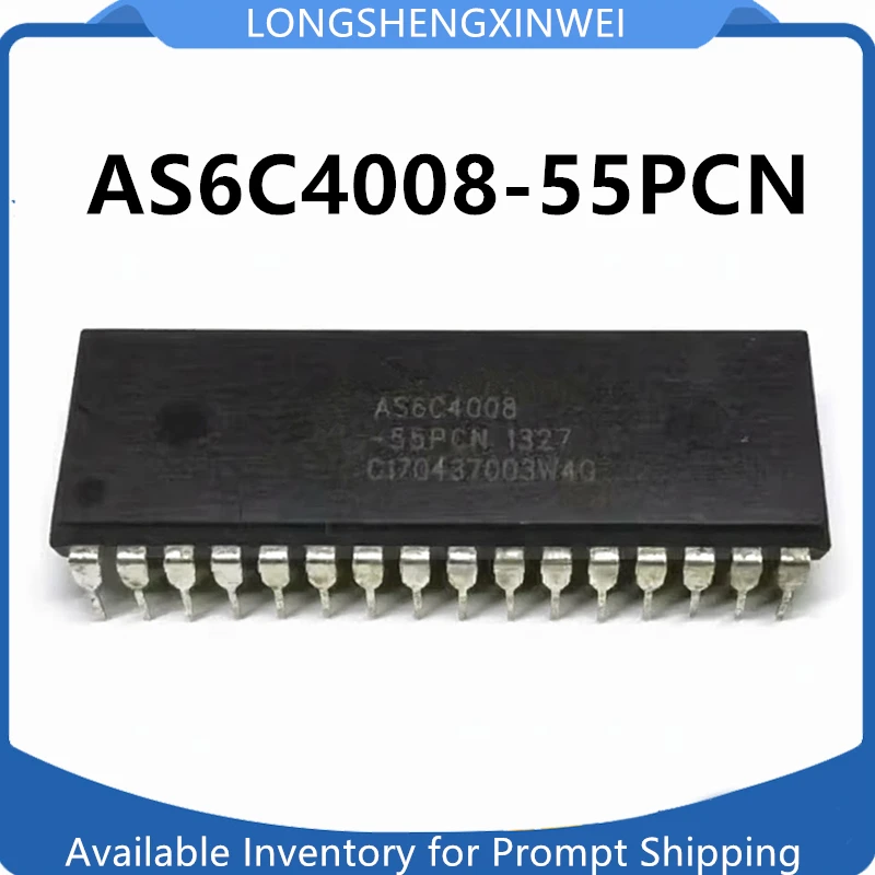 1PCS NEW Original AS6C4008-55PCN Flash Memory Chip Static Random Access Memory in Stock