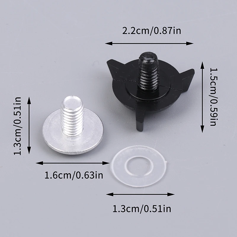 △ 8Pcs/set Motocross Hat Accessories Screws Special Screw for Off Roads Helmet Aluminum Helmet Visor Screws