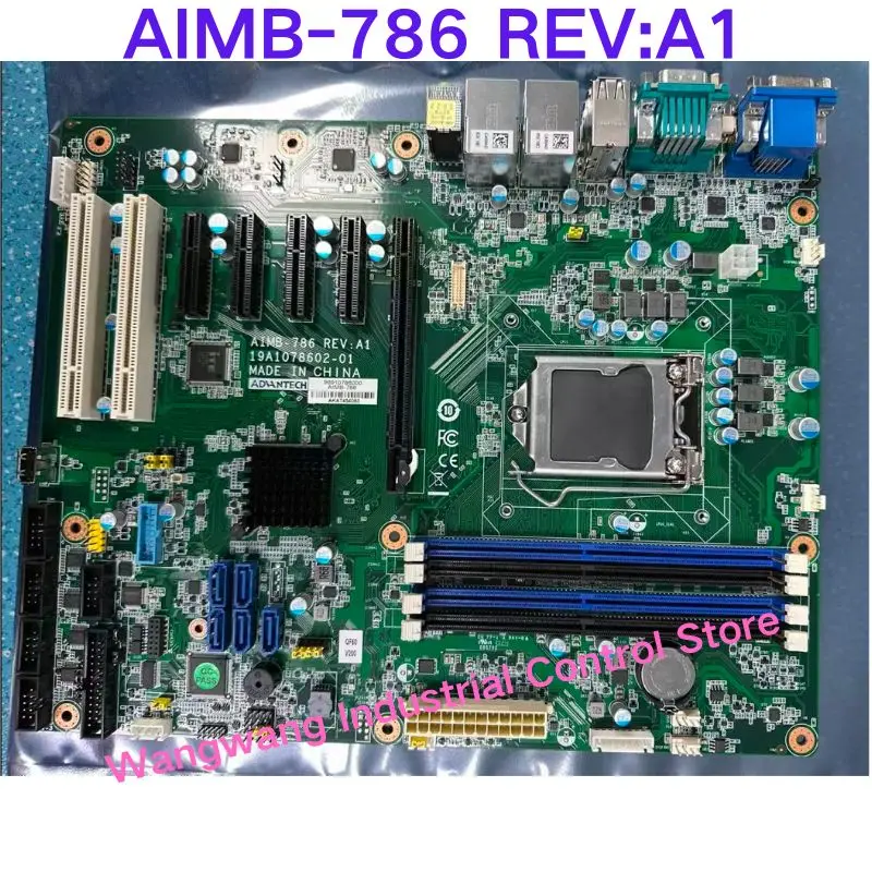 

Проверенная б/у материнская плата AIMB-786 REV: A1 с двумя портами для промышленного управления