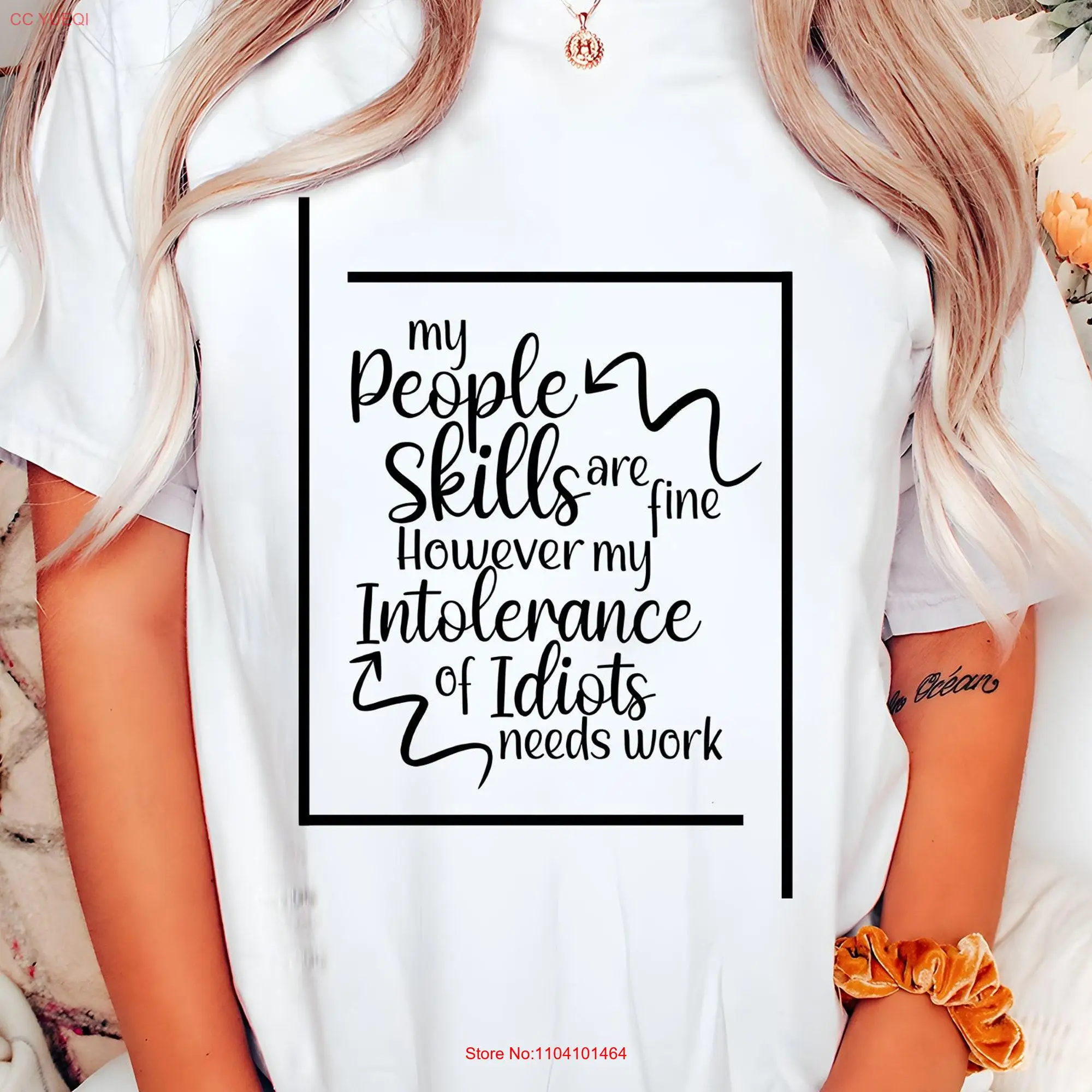 My People Skills Are Fine Adult Humor Sarcastic T Shirt Funny Novelty for Offensive long or short sleeves