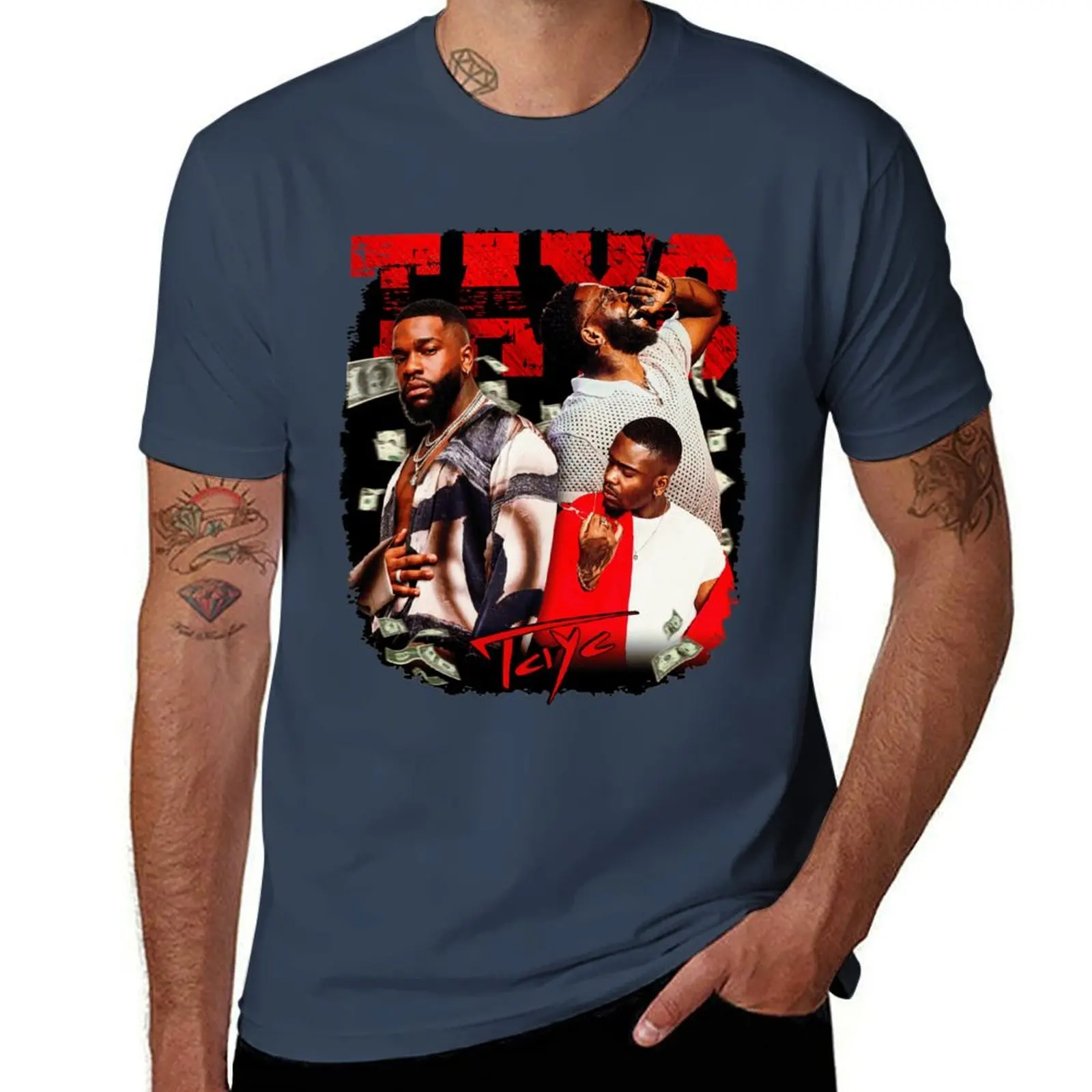 Tayc T-Shirt Standard Fit Solid Tee Shirt