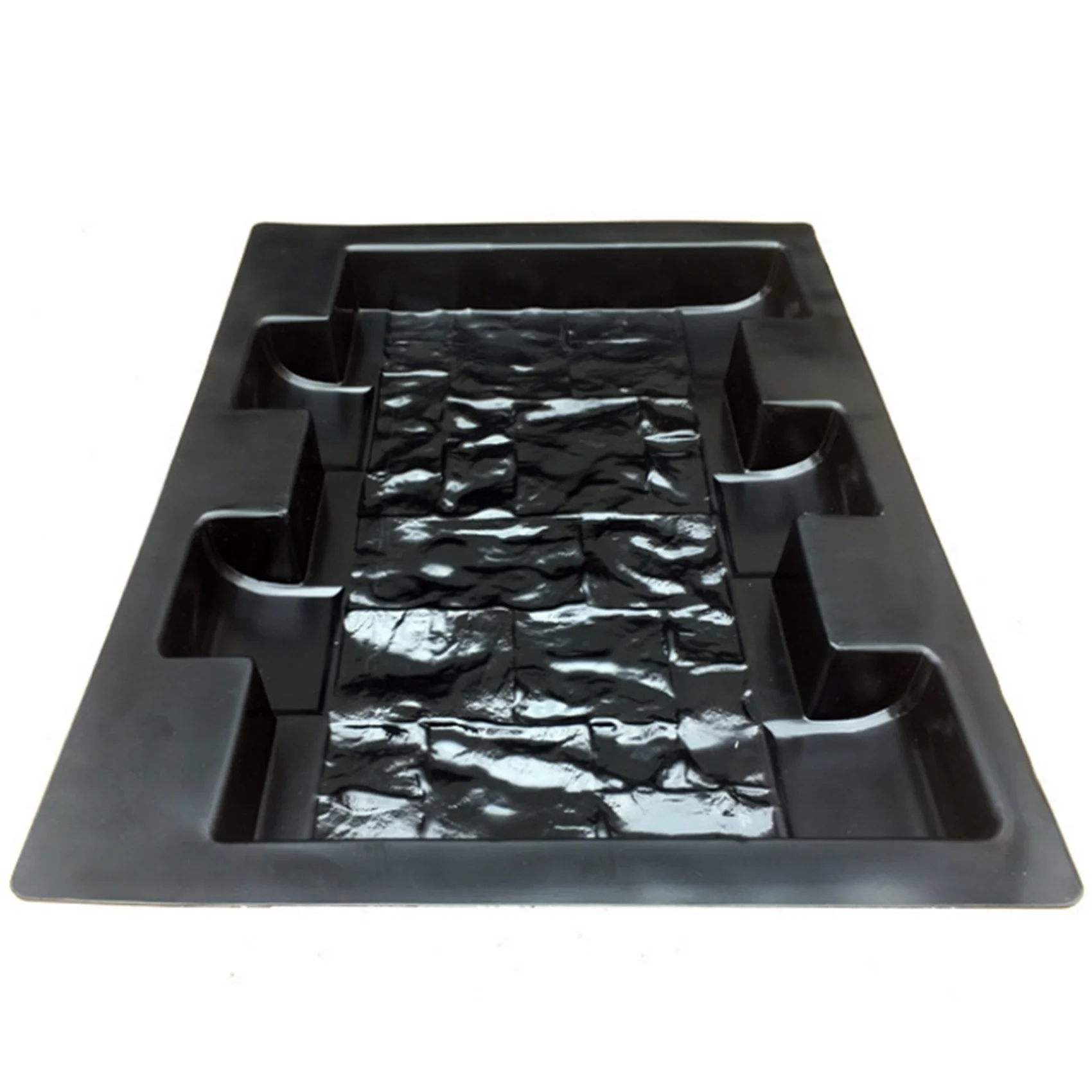 A02M-2X Irregularly Cement Mold Plastic Brick Stone Concrete Mould Garden Path Stone Pillar Mold Stepping Decorative Fence