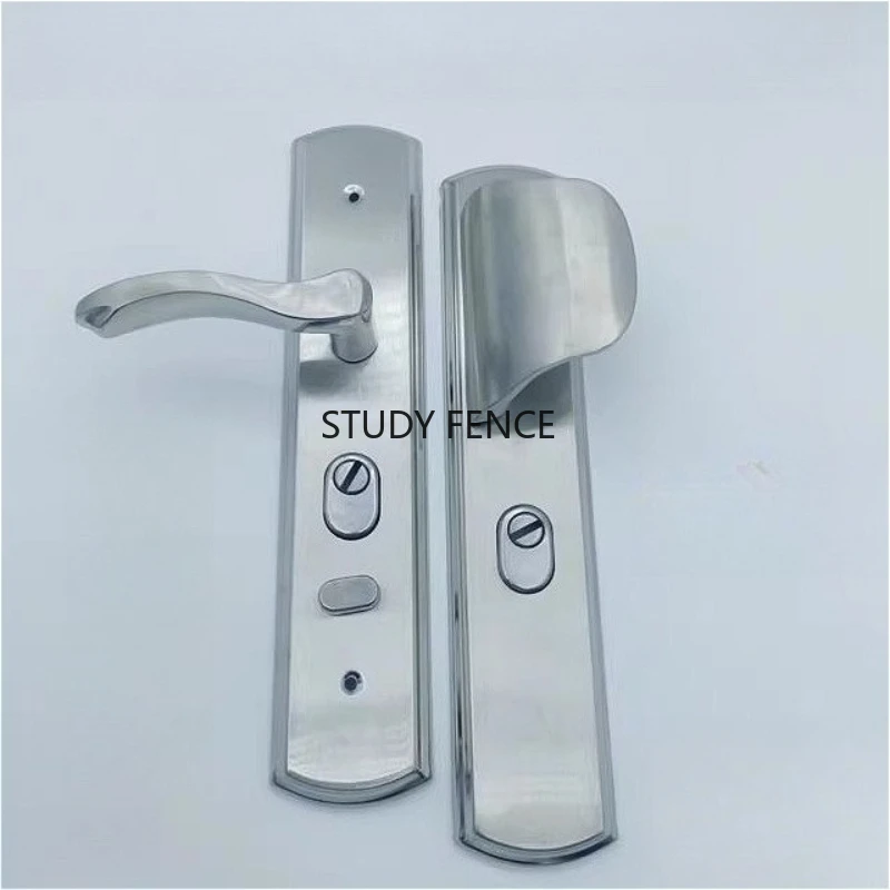 

304 Stainless Steel Anti-theft Door Handle Universal Interior Door Handle Excluding Lock Cylinder/lock Body Excluding Keys