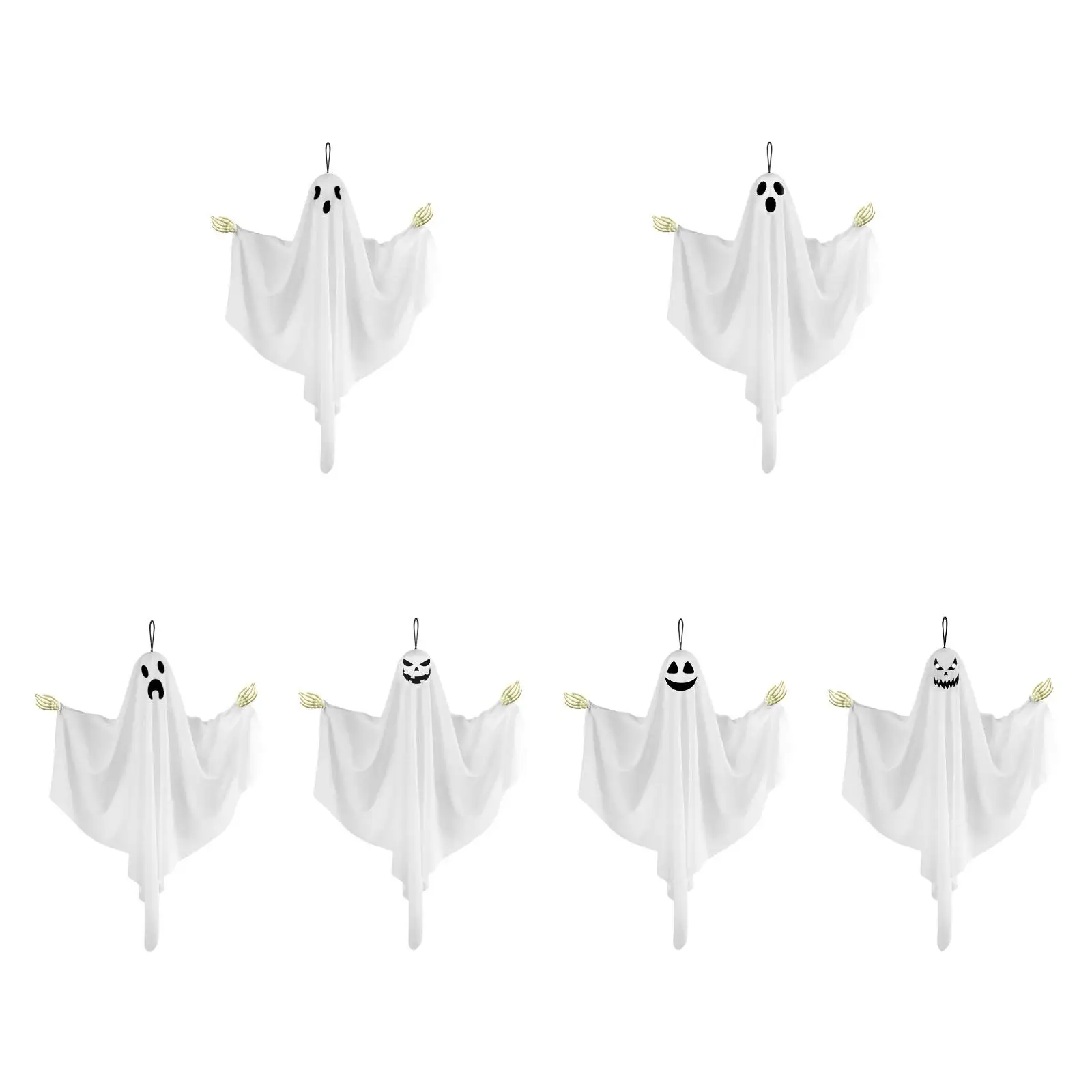 Halloween Hanging Ghost Decoration Halloween Decor Gift Creative Prop for Garden