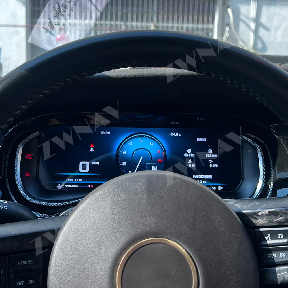 

Цифровая приборная панель LCD для Ford Mustang Shelby GT500 2006-2014, оригинальный виртуальный спидометр, панель приборов