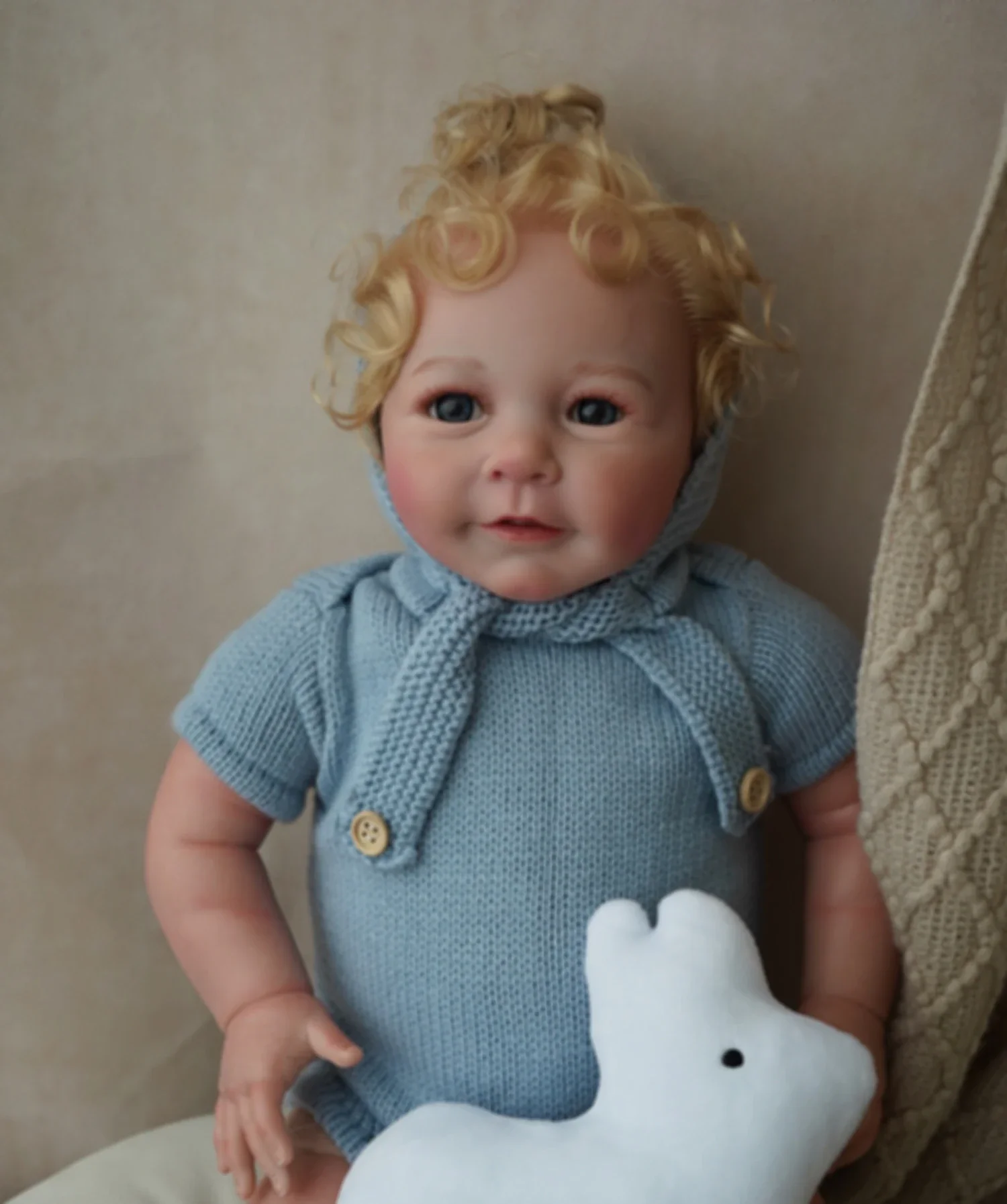 55 CM Soft Silicone Reborn Baby Boy Doll For Girl Like Real 22 Inch Realistic Lisa Toddler Dress Up Bebe Play House Toy