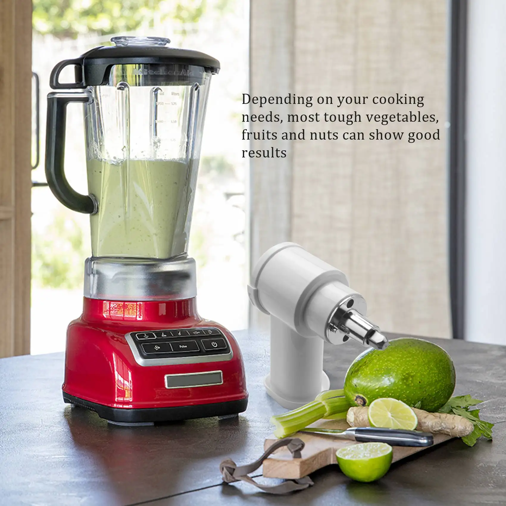 A09G-Vegetable Slicer/Shredder/Cheese Grater for KitchenAid Stand Mixer Attachment Slicing Shredding Accessories