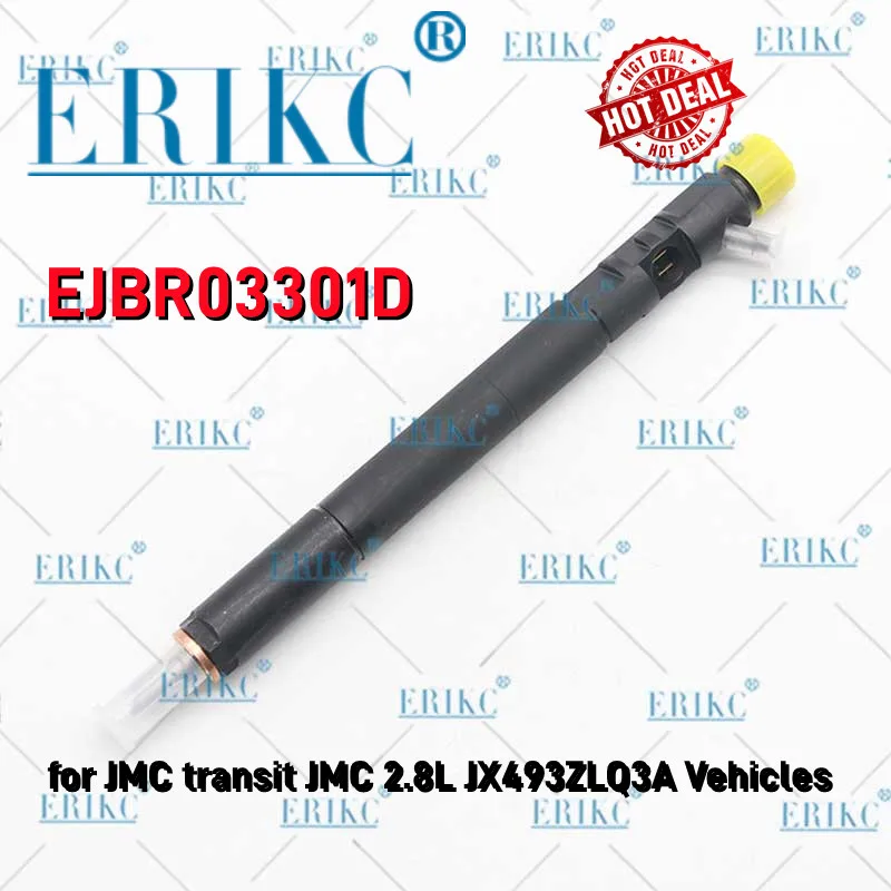 Common Rail Diesel Fuel Delphy Injector EJBR03301D for JMC Transit JMC 2.8L JX493ZLQ3A Vehicles