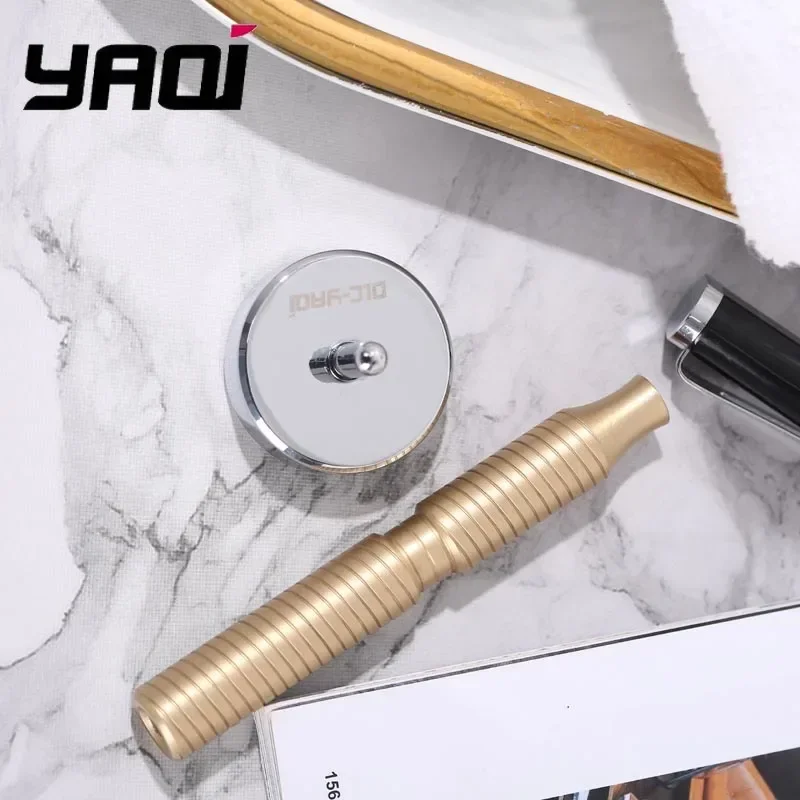 YAQI 88 мм твердая латунная безопасная ручка для бритвы для мужчин
