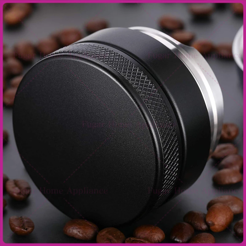 For stainless steel coffee cloth powder 41/51/53/58/53.3 mm trefoil pulp single head non-slip, accessories, walnut solid wood