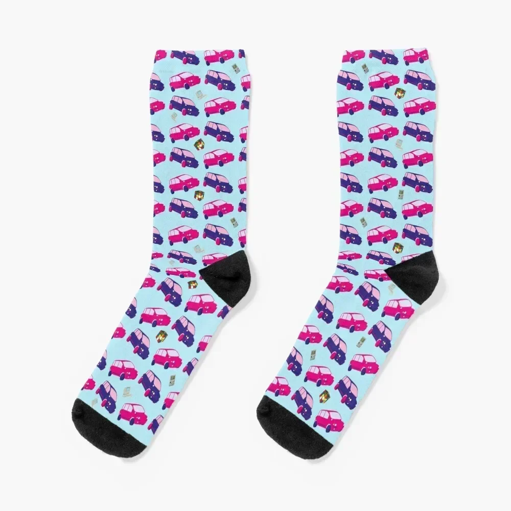 

Fiat Multipla - 90s Icon Socks happy Run man Socks Man Women's