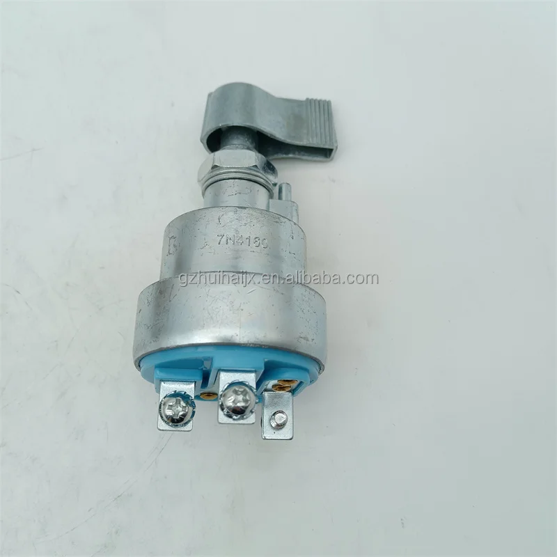 High Quality Excavator Parts  3 Wire Ignition Switch 7N-4160 for Caterpillar CAT Wheel Loader 920 930 950 966C Switch 7N4160