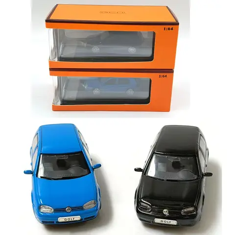 1:64 Skala Golf GTI MK4 Minnesutgåva Simulering Legeringsbilmodell Display Samlarobjekt Presentprydnad Souvenirdekoration 12 best sales VW Golf 4 Miniatyr - №12