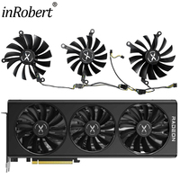 R​X6800 RX6800XT Video Card Fan For XFX RX 6800 6800XT Speedster MERC / SWFT PLD10015B12H PLA09215B12H GPU Cooler Fan