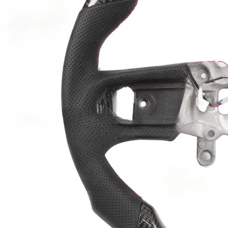 

For Jeep Wrangler JL 2018-2022 Carbon Fiber Steering Wheel with LED Lighting