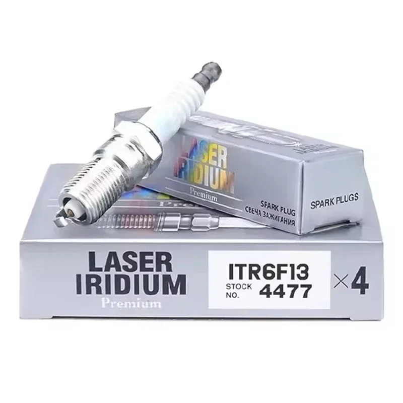 

4/6PCS 4477 ITR6F13 Iridium Spark Plug for Ford Focus Mondeo Transit Fiesta 1.8L 2.0L N4JB SYDA CHBA Mazda 3 6 Volvo S80 V70