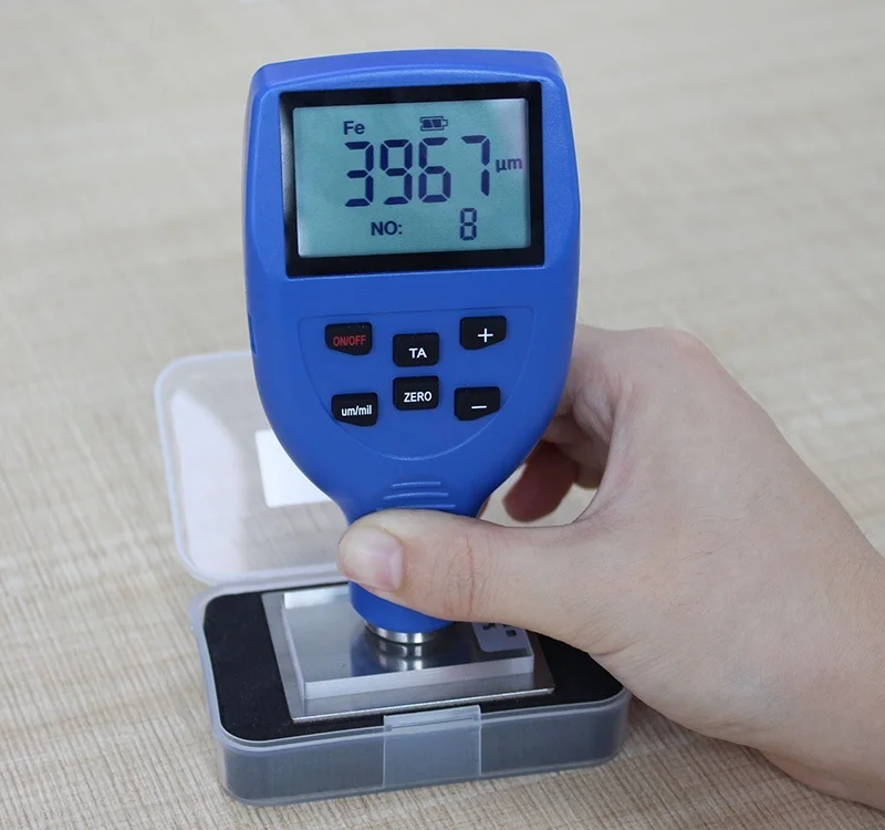 

FDL5000 Большой диапазон антикоррозионного покрытия Толщиномер 0-5 мм Диапазон 0,1 мкм Разрешение Прибор для физического измерения