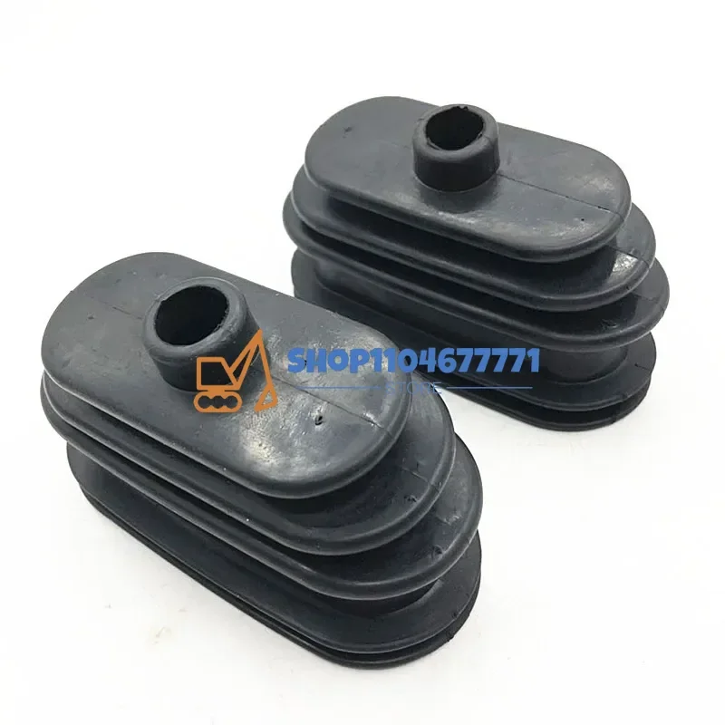 for Doosan Daewoo DH55-7 60-7 80-7 Walking 2PCS Excavator Foot Valve Throttle Dust Cover Push Rod Rubber Cover New