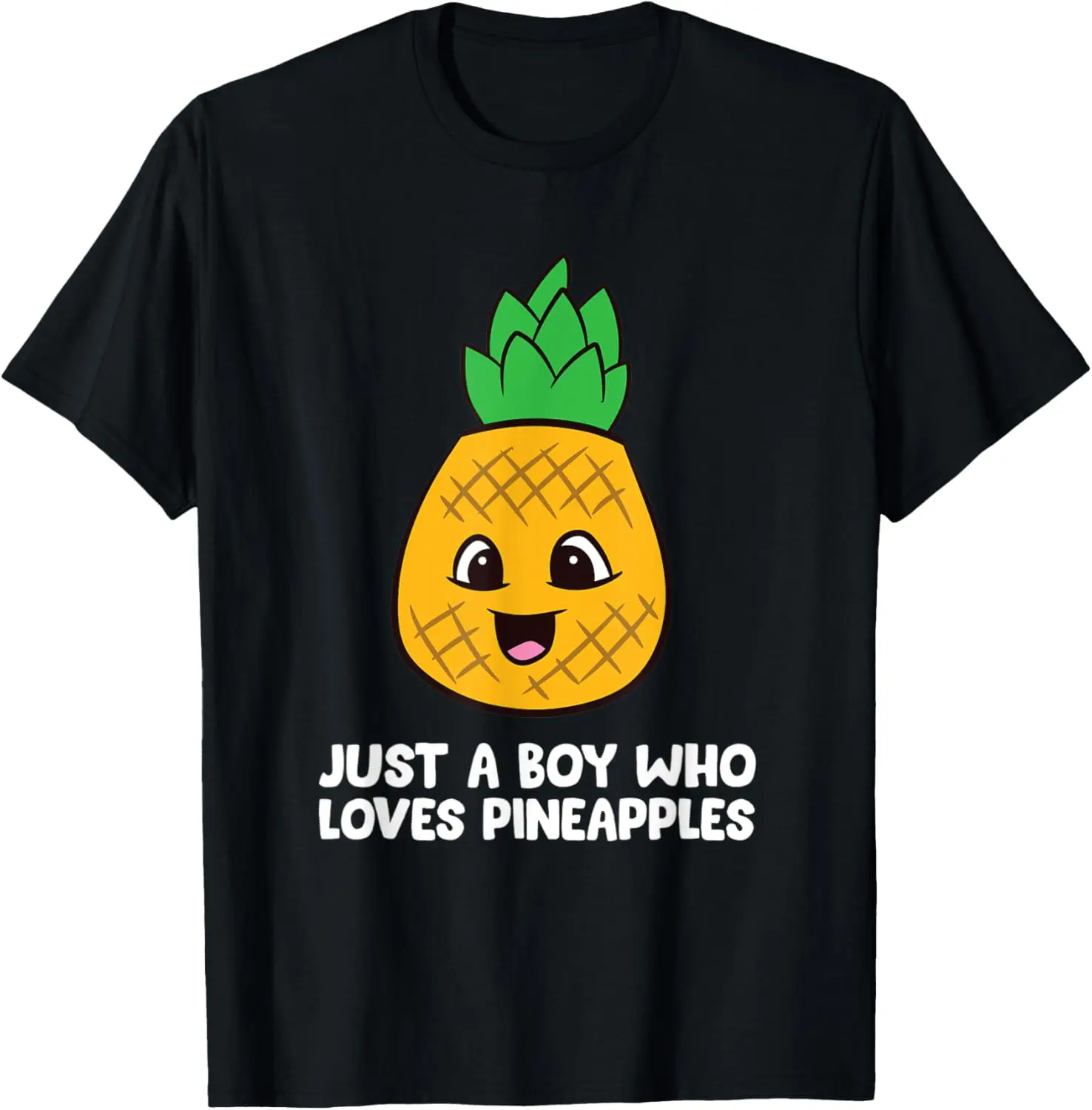 Just a Boy Who Loves Pineapples T-Shirt