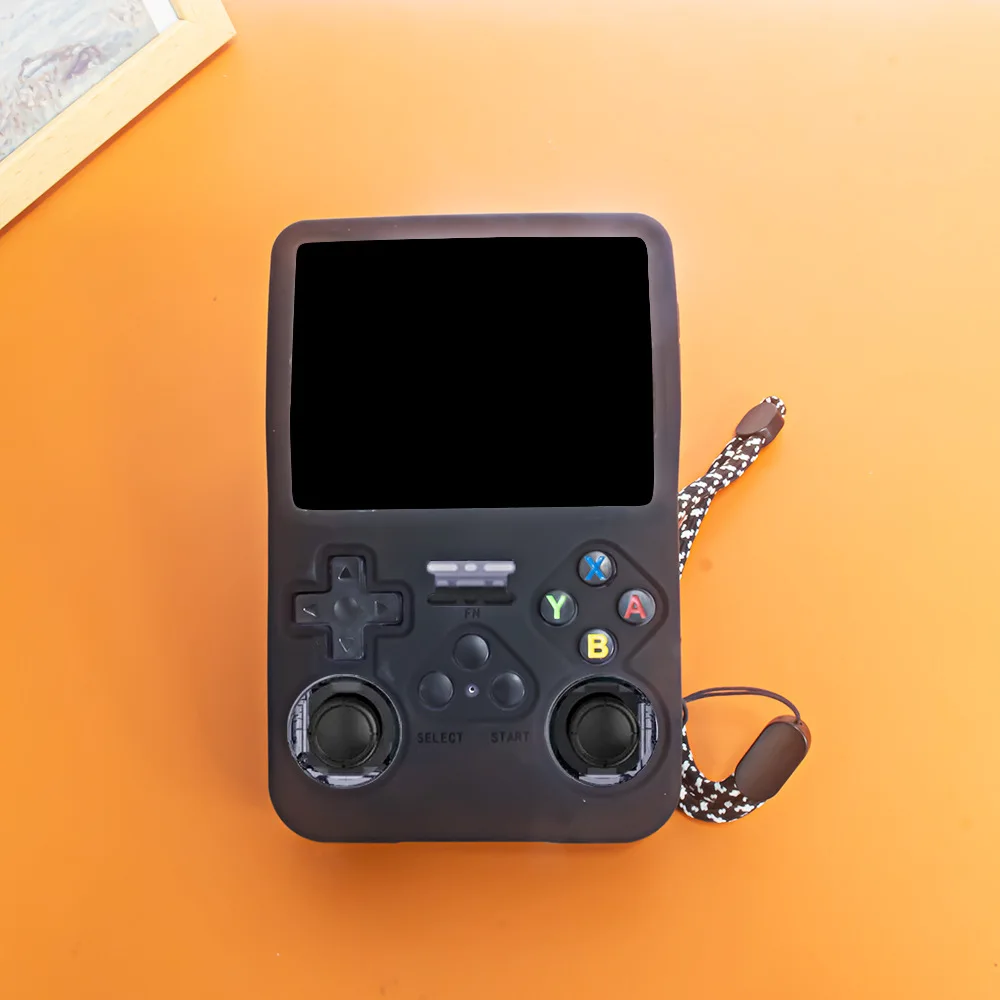 ซิลิโคนนุ่มฝาครอบป้องกันสําหรับ R36S แบบพกพา Retro คอนโซลวิดีโอเกมมือถือ Protector ผิวอุปกรณ์เสริม