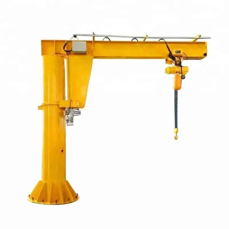 

Column type cantilever crane electric rotary 1 ton 2 ton 3 ton manual single jib crane small lifting single boom