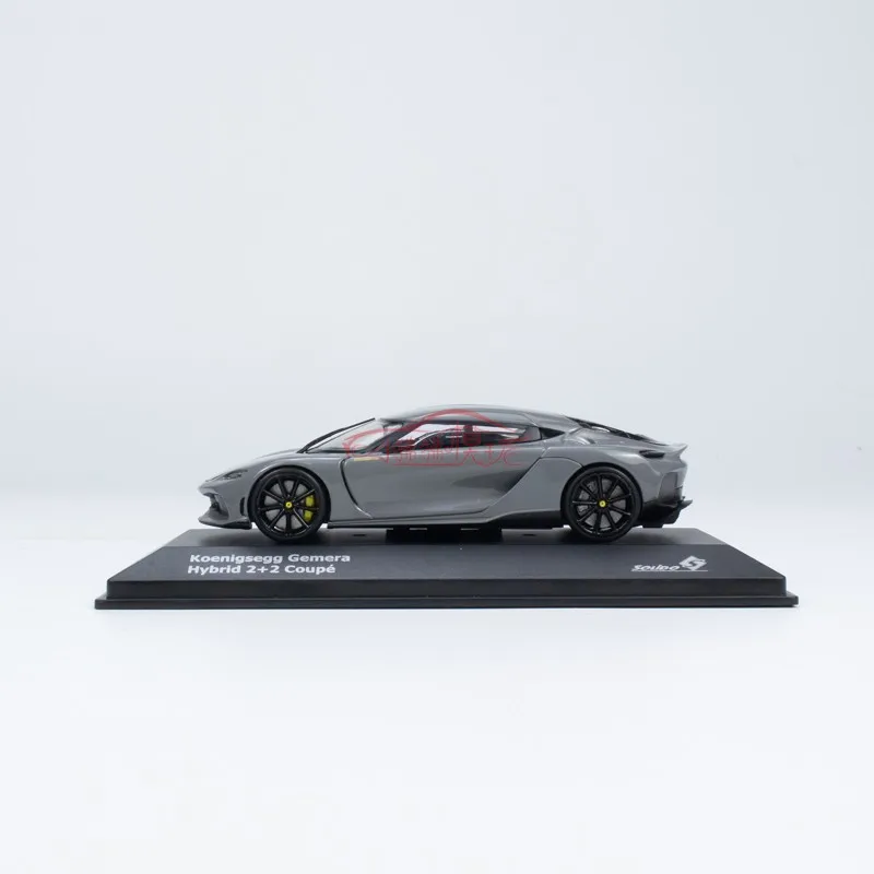 Solido 1:43 Koenigsegg Gemera gray Collection die cast alloy car model decoration gift