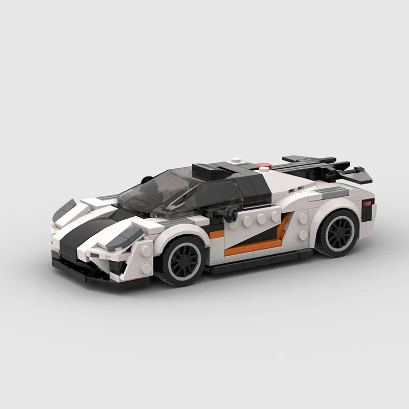 

Гоночный спортивный автомобиль MOC Koenigsegg ONE, скоростной чемпион, гонщик, строительные блоки, креативный гараж, игрушки для детей