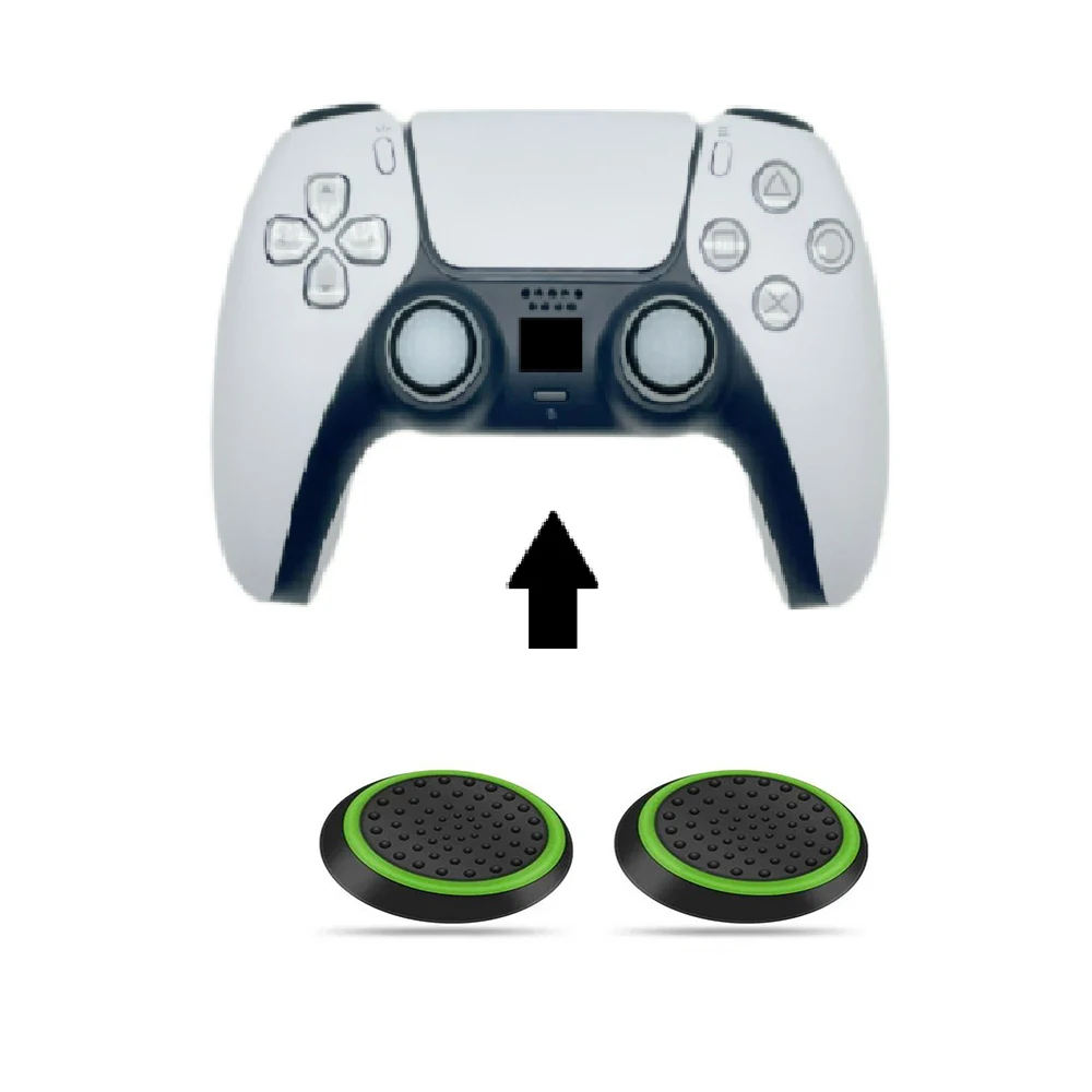 2PCS Silicone cover joystick button cover For dualsense controller Ps5 DualSense5