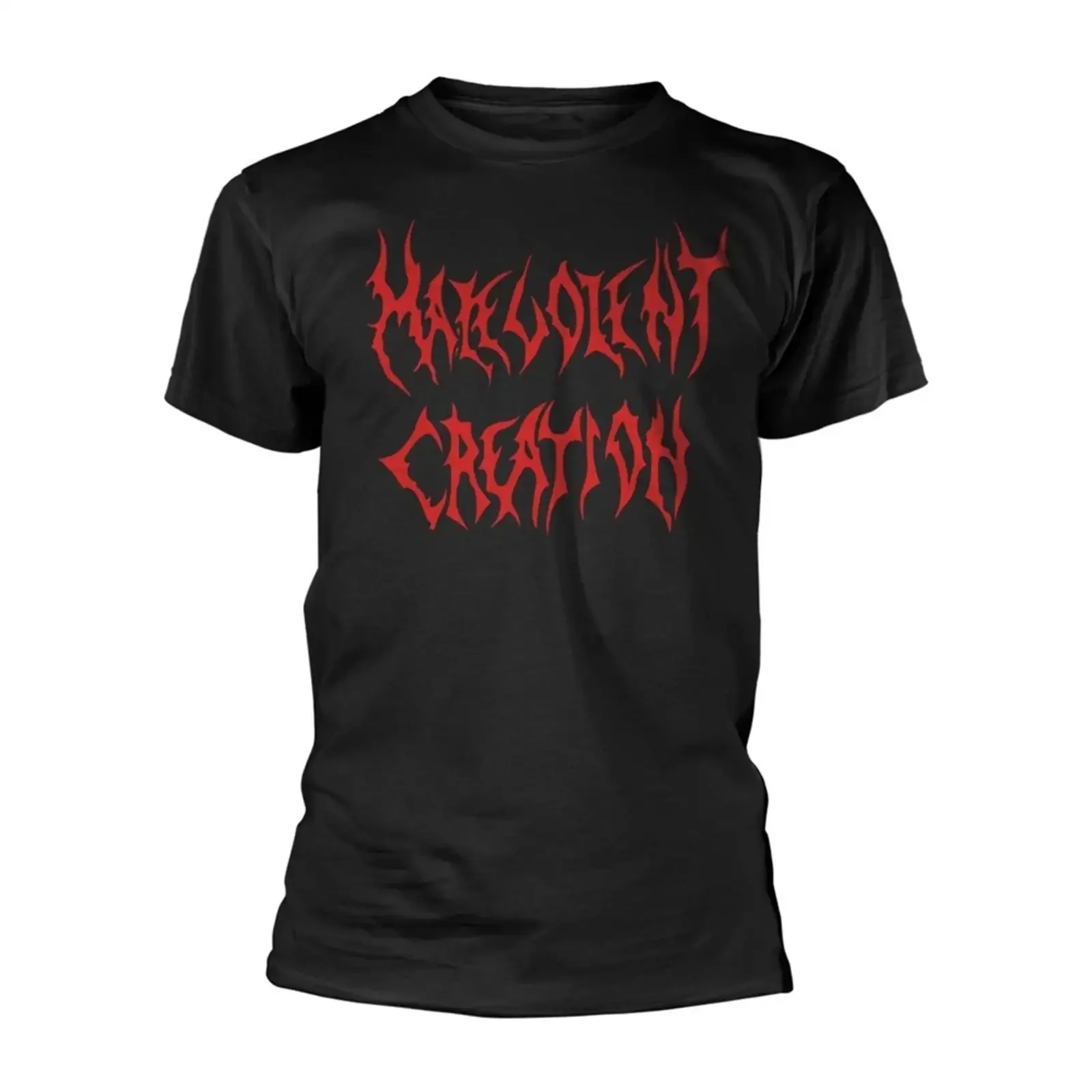 Camiseta con logotipo de MALEVOLENT CREATION, talla M, G66z, vintage, lavada, transpirable, versátil, ropa de calle para hombre, moda elegante, suave
