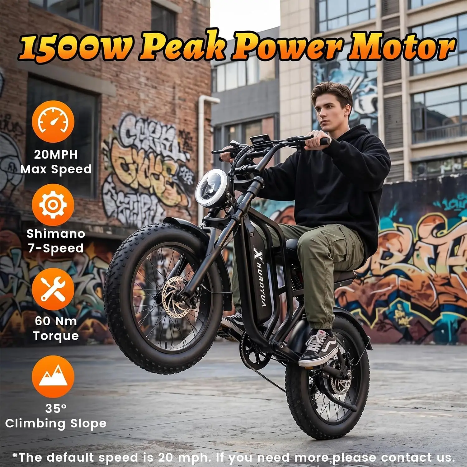 Fat Tire Electric Bicycle Adults 48V 15.6Ah Removable Battery Mountain Beach Snow, Customized