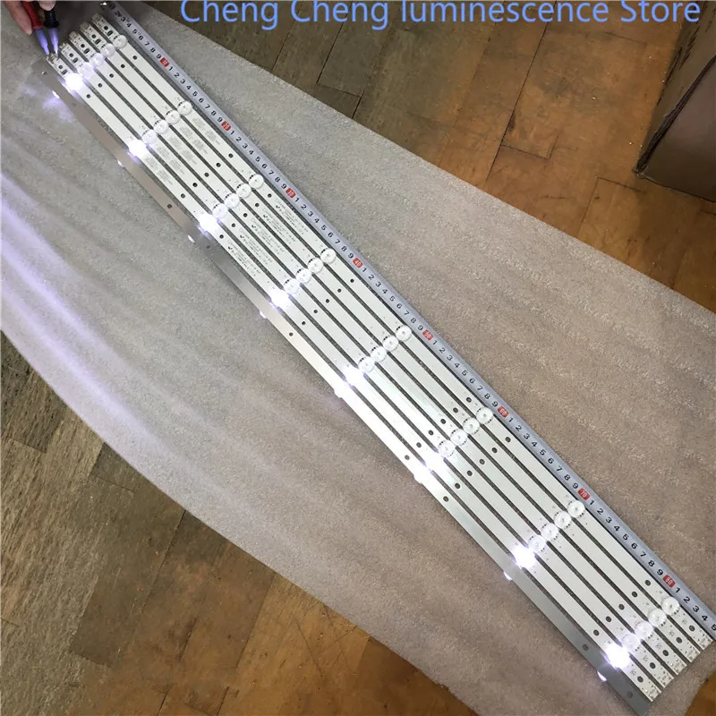 

LED strip for Samsung UN43J5202 UE43J5202 UE43J5272 GC43D08-ZC22AG-13 14 15 17 23 HV430FHD-NLA 303GC430044 303GC430043 857MM