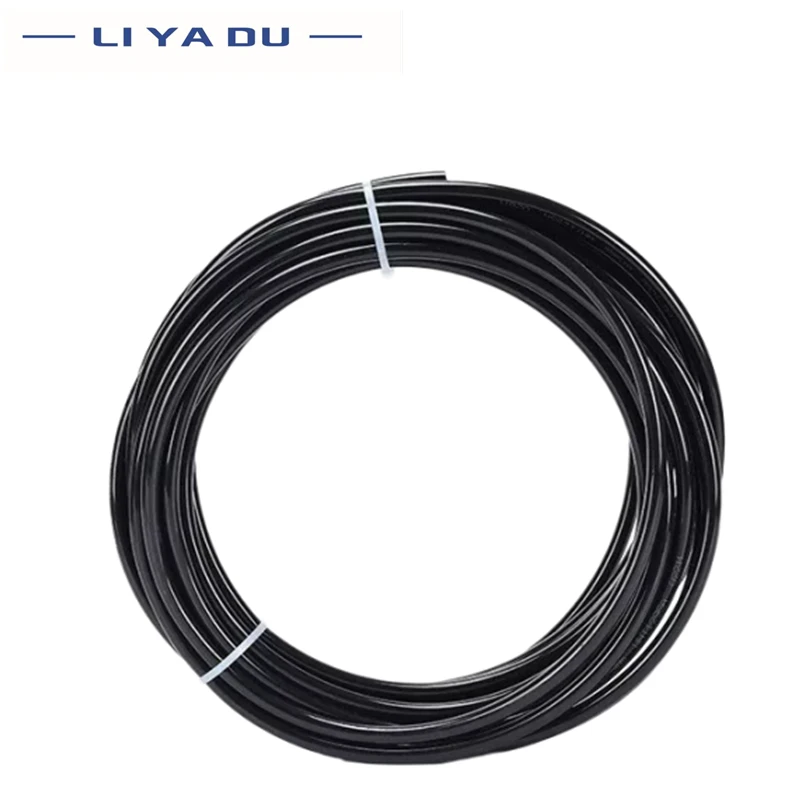 Pneumatic Air Hose PU OD 4/6/8/10/12/14/16mm ID 2.5/4.5/6.5/8/10/12mm Black Transparent Red Blue Air Tubing Pipe