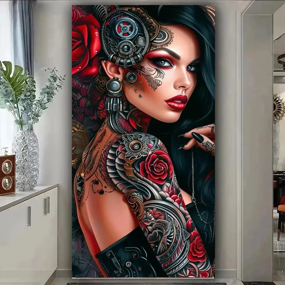 

5D DIY алмазная живопись Роза женщина красота Алмазная вышивка мозаика ювелирные изделия вышивка крестиком домашний декор аксессуары новые поступления