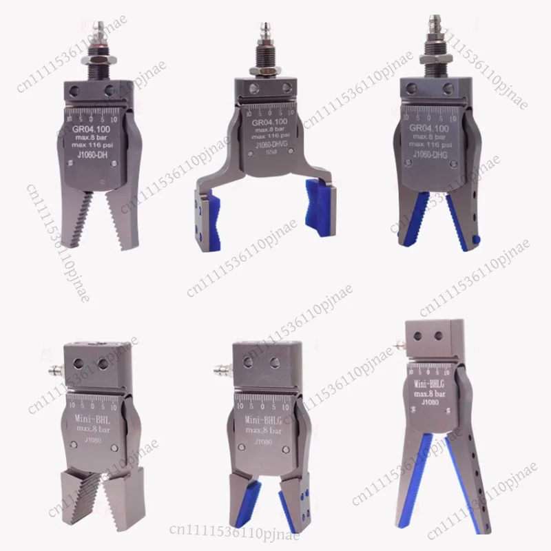 Robot mini gripper fixture magnetic widened large opening claw, pneumatic nozzle clamp, injection molding machine accessories