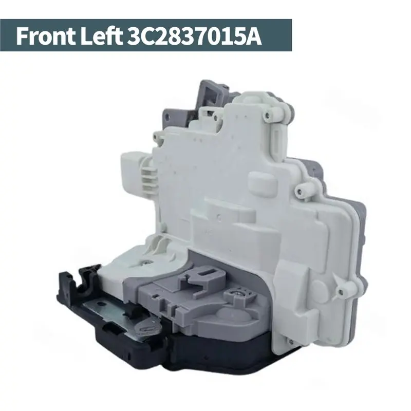 A60E-Front Left Door Lock Actuator For VW Passat Tiguan Audi Skoda Seattle RHD 3C2837015A Central Locking System