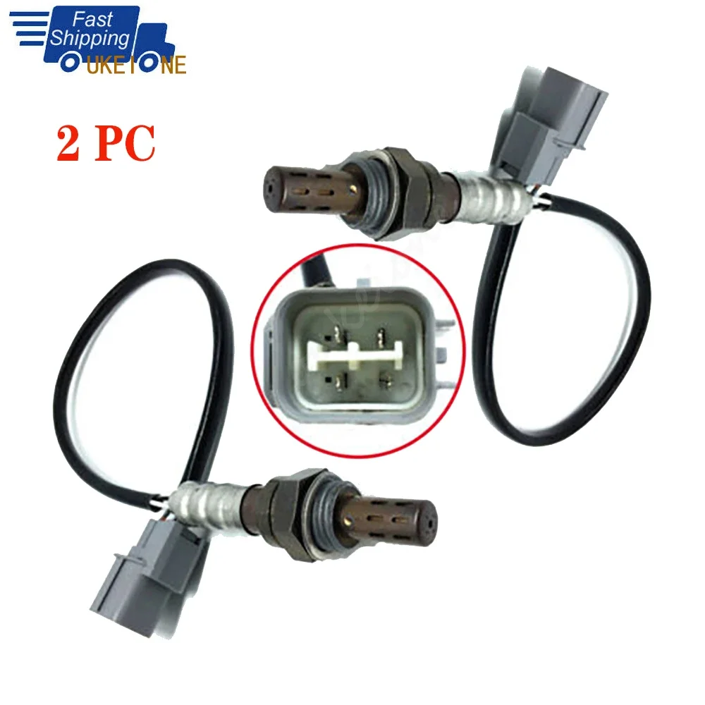 2 sztuk Downstream przedni i tylny czujnik tlenu O2 dla Honda Odyssey J35A6 Pilot Ridgeline Accord Acura RL MDX 2003-2007 akcesoria