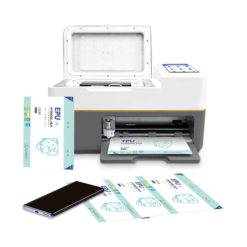 Purcell M40 Unlocked Intelligent Mobile Hydrogel Film Cutting Machine Digital Automatic Screen Protector Camera Machine
