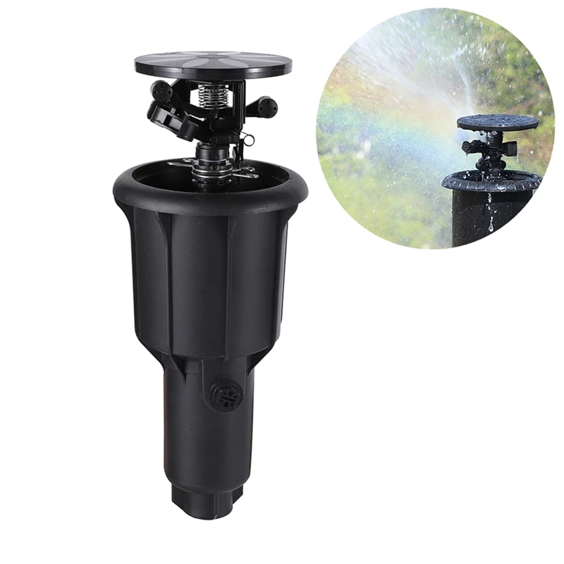 1 Piece High Water Pressure 360 Degrees Rotating Watering -Up Spray Head Sprinkler Easy Install