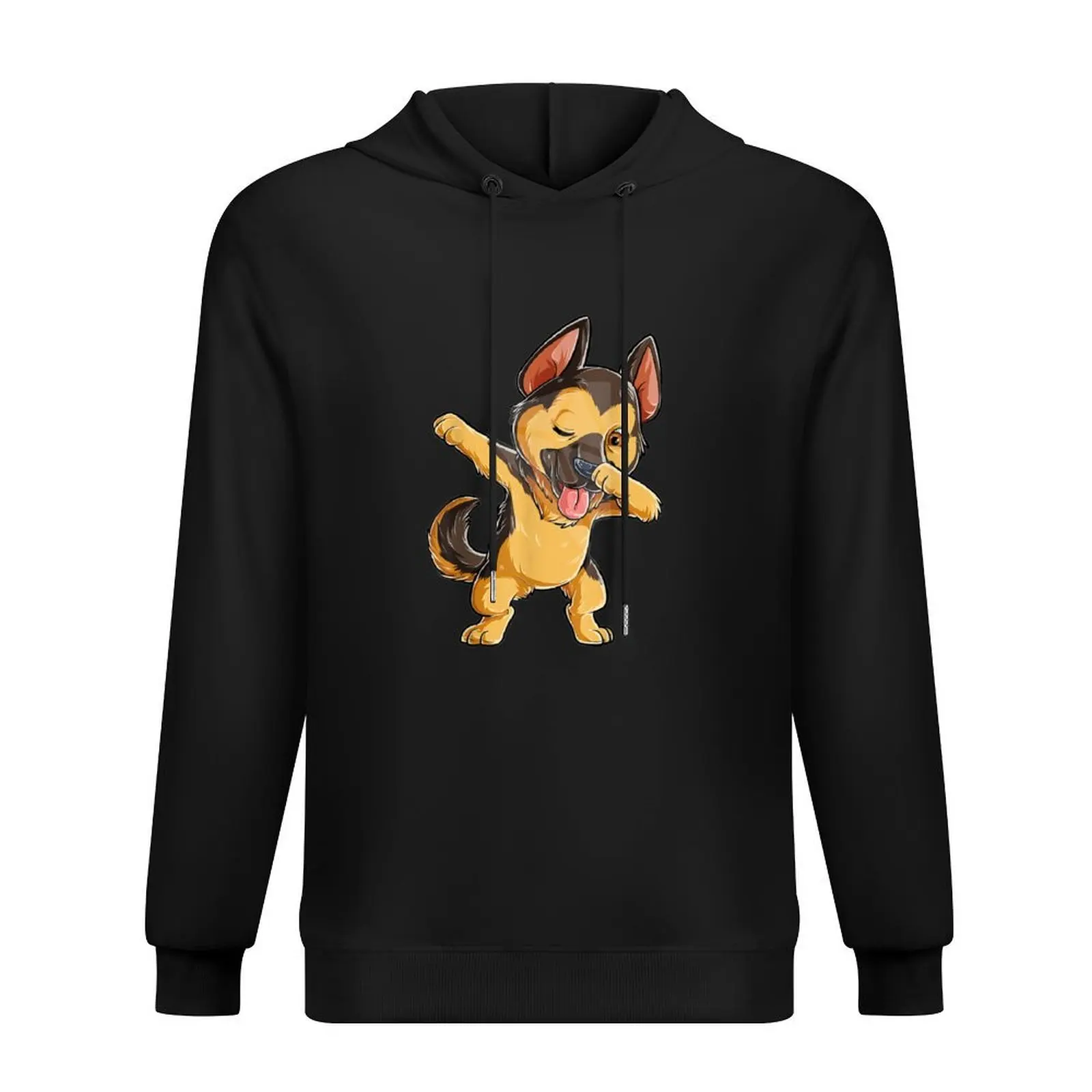

Dabbing german shepherd dab dance funny dog lover Hoodie mens clothes blouse korean clothes men's clothing hoodie man