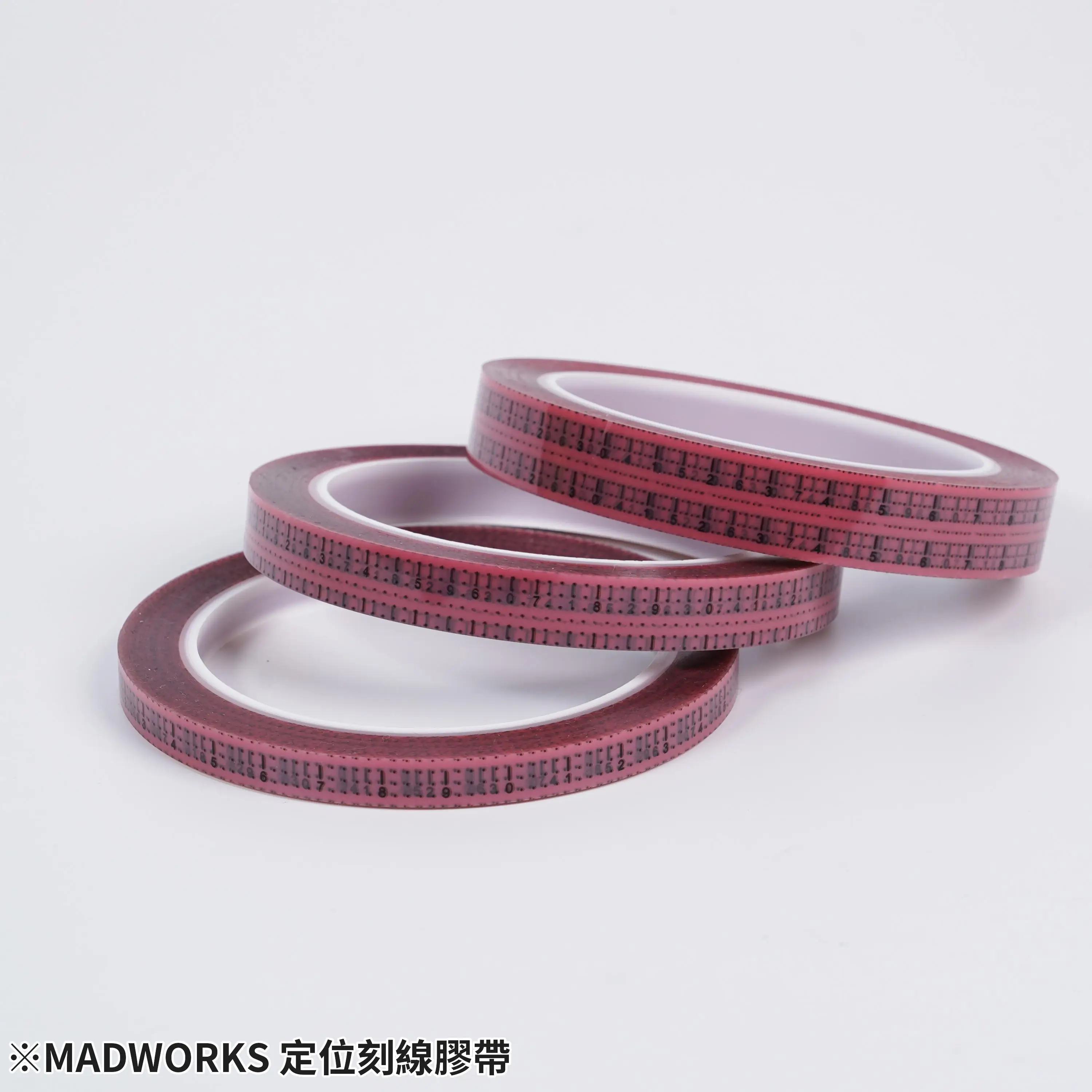 Graduated Positioning Lines HardEdge Tape MADWORKS 8/12/16mm AccessoriesHobby